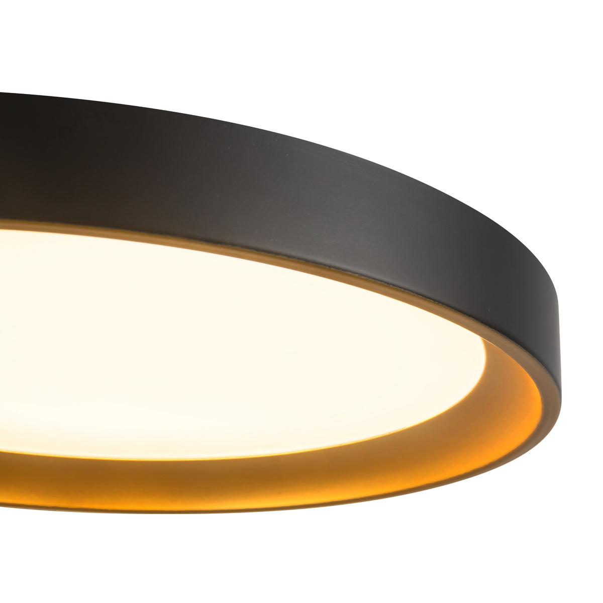 Plafonnier Nix Noir / Or, 11 7/8" – vue 5