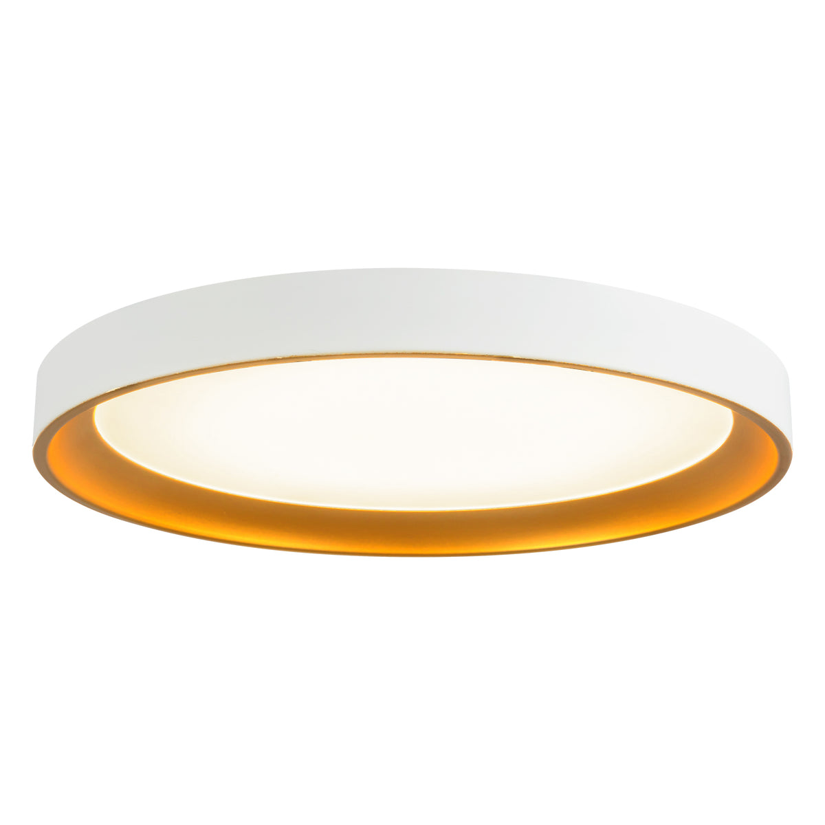 Plafonnier Nix Blanc / Or, 11 7/8" – vue 4