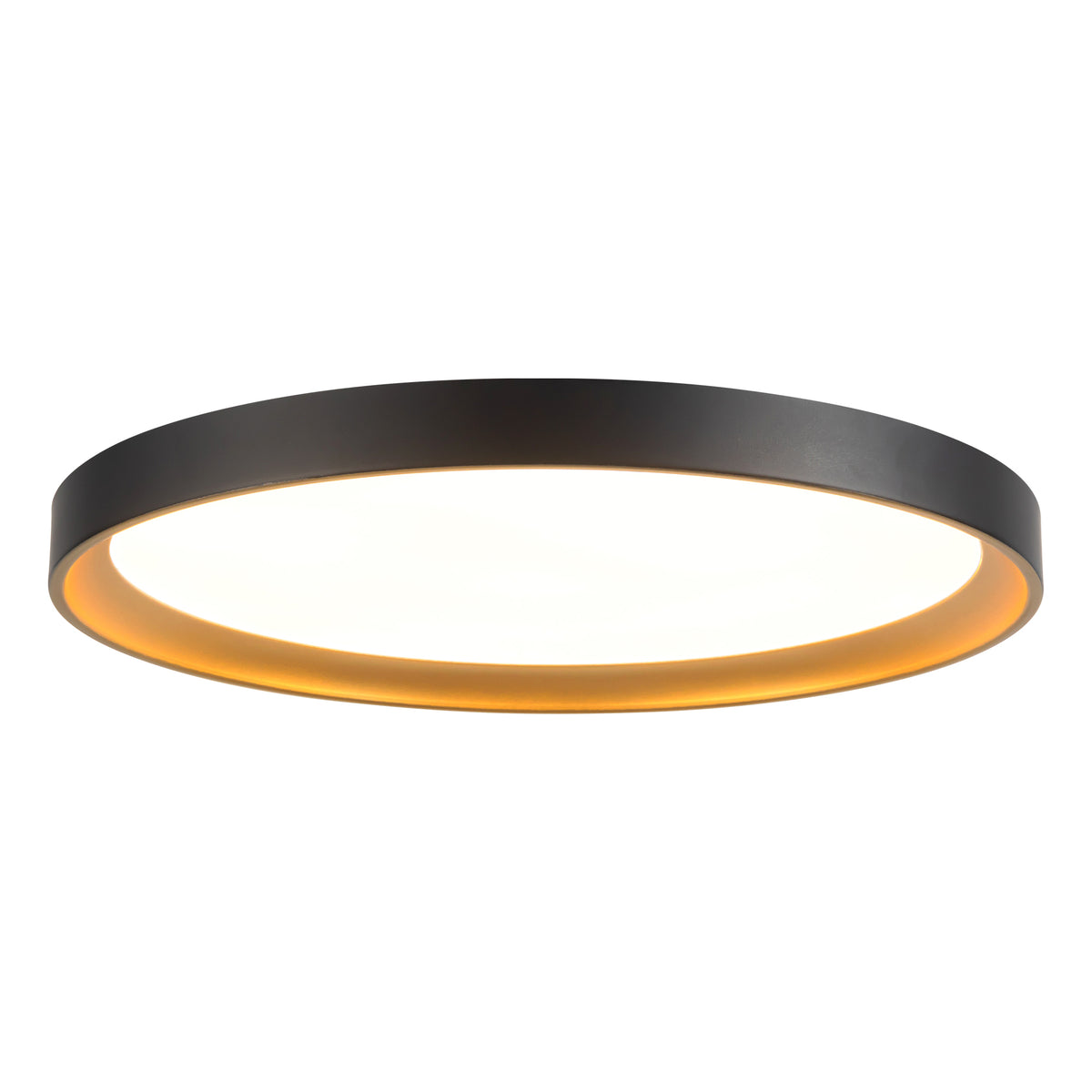 Plafonnier Nix Noir / Or, 15 1/8" – vue 4