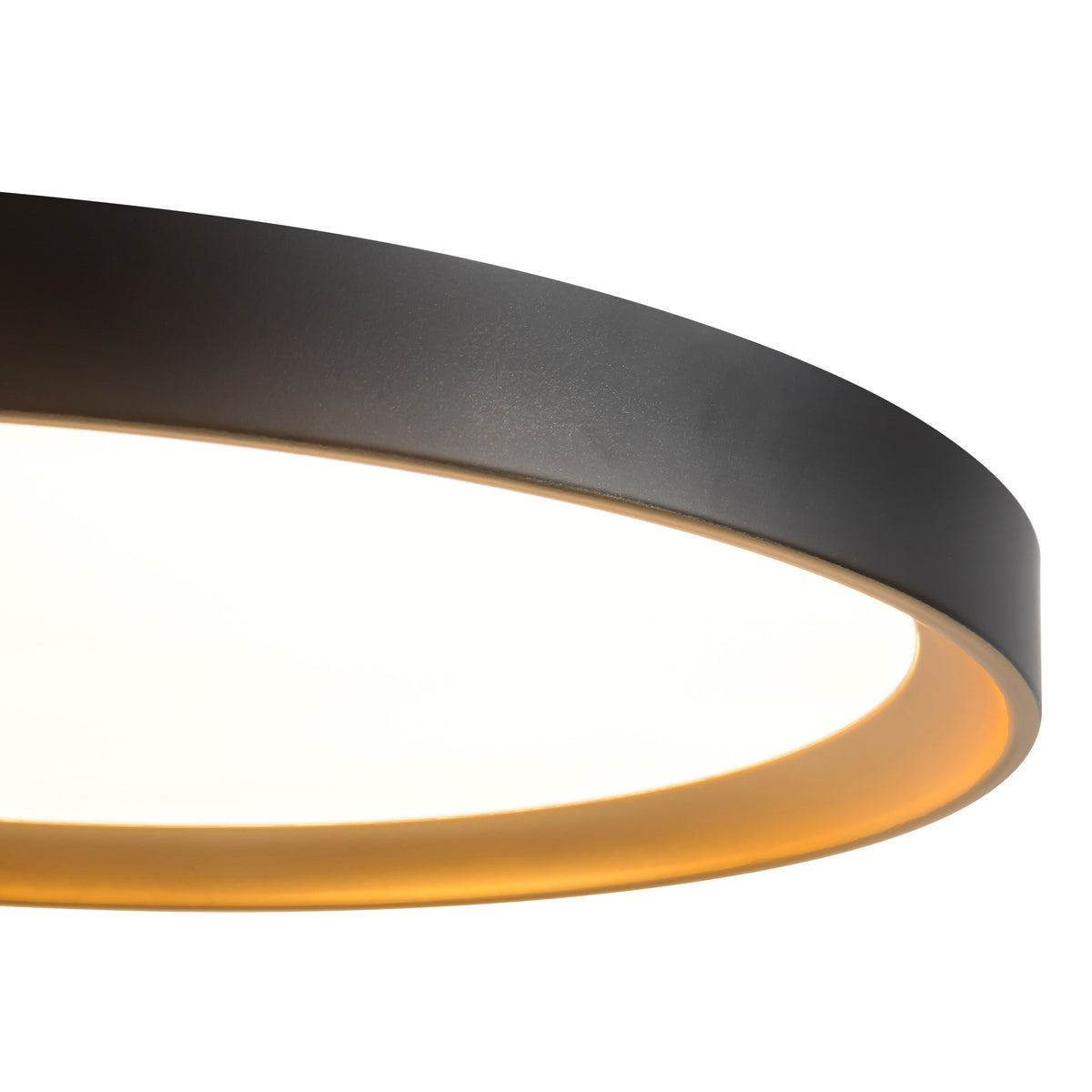 Plafonnier Nix Noir / Or, 15 1/8" – vue 5