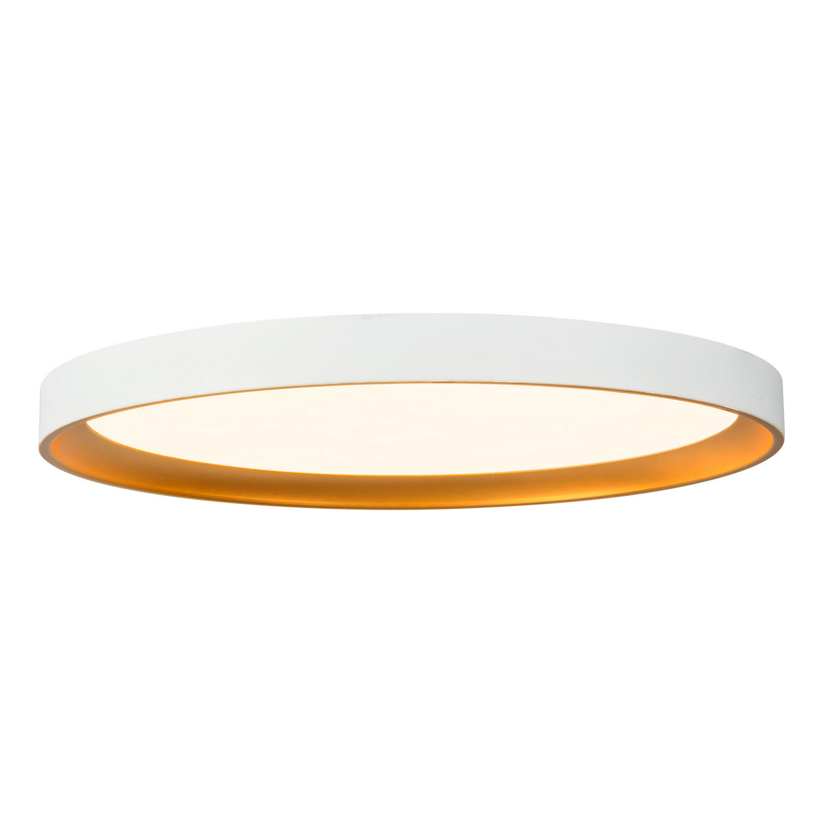 Plafonnier Nix Blanc / Or, 15 1/8" – Kuzco Lighting