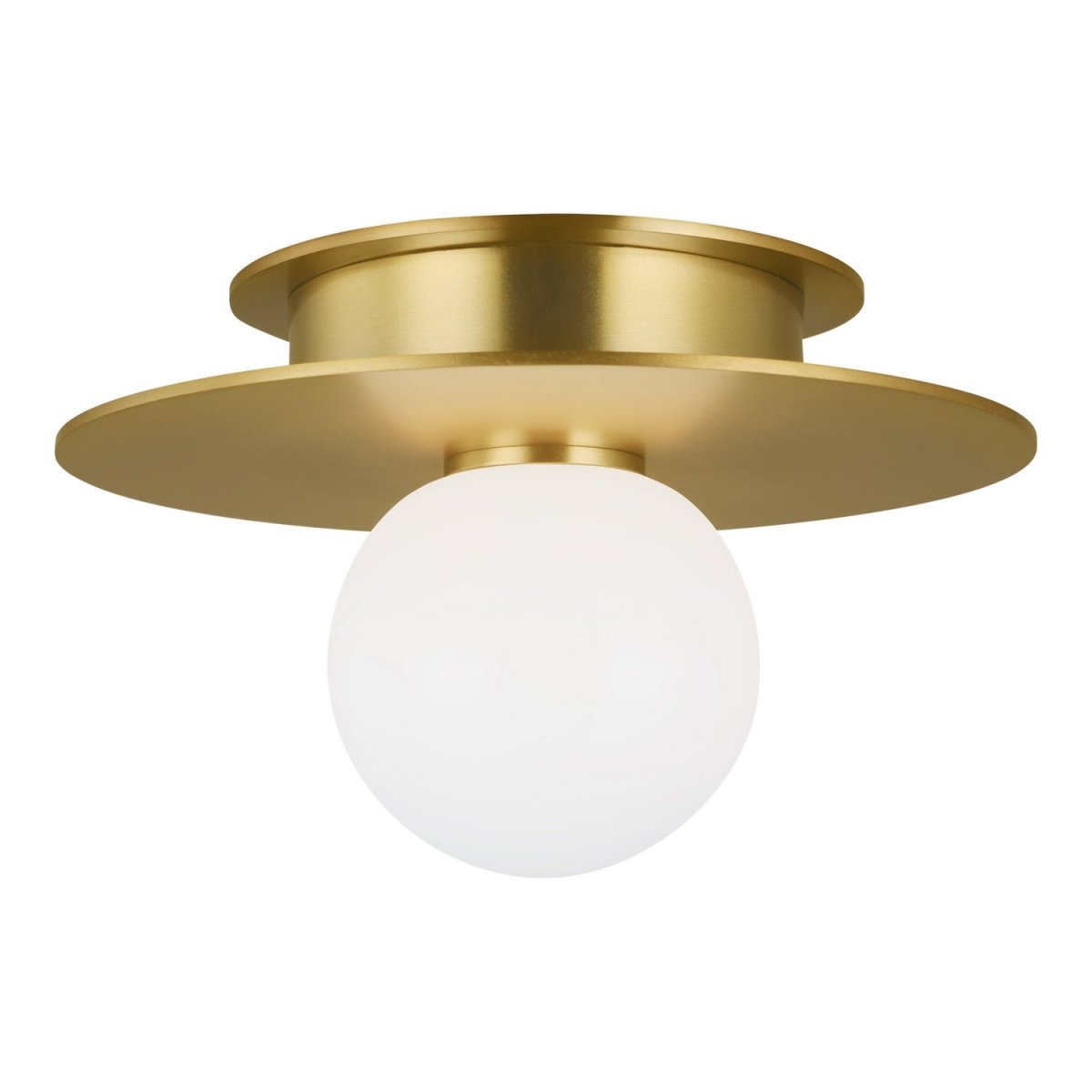 Plafonnier Nodes - Laiton bruni 8" by Visual Comfort Studio | Luminaires & cie