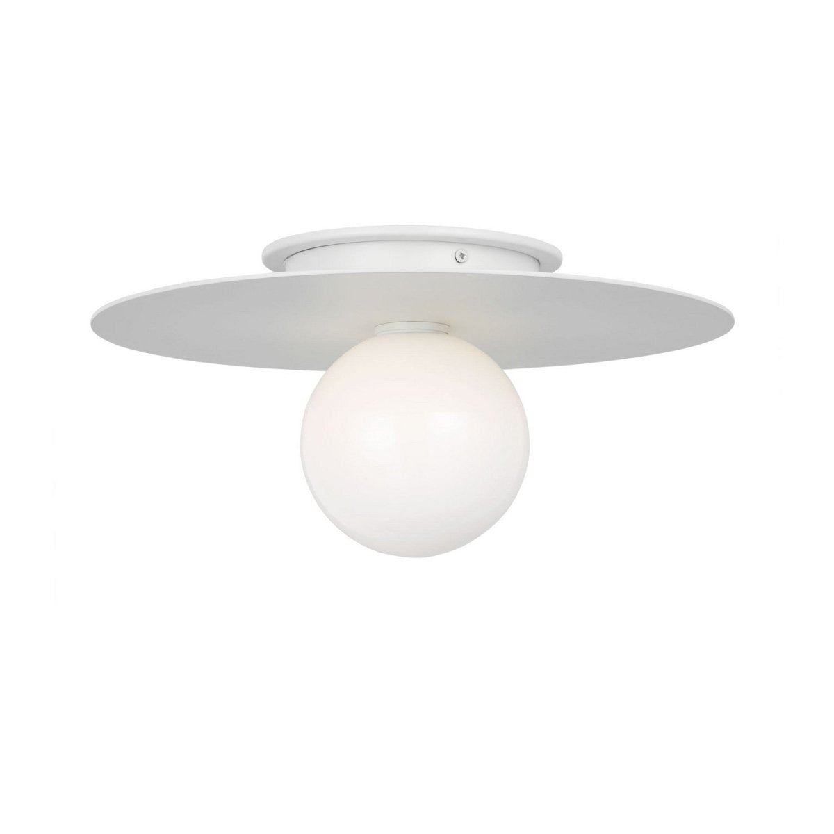Plafonnier Nodes - Blanc mat 14" by Visual Comfort Studio | Luminaires & cie