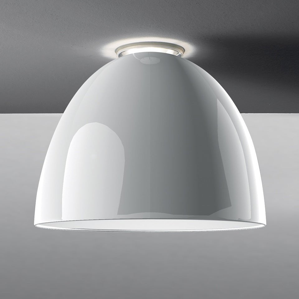 Plafonnier NUR - Classique (21 11/16") Blanc Brillant DEL / 43W / 3000°K / 93 IRC / Dimmable 0 - 10V by Artemide | Luminaires & cie