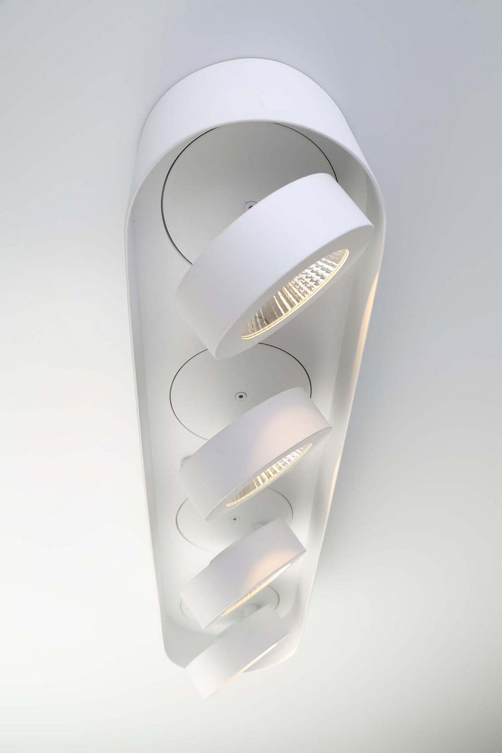 Plafonnier Nymark Blanc, 21 3/4" – vue 3