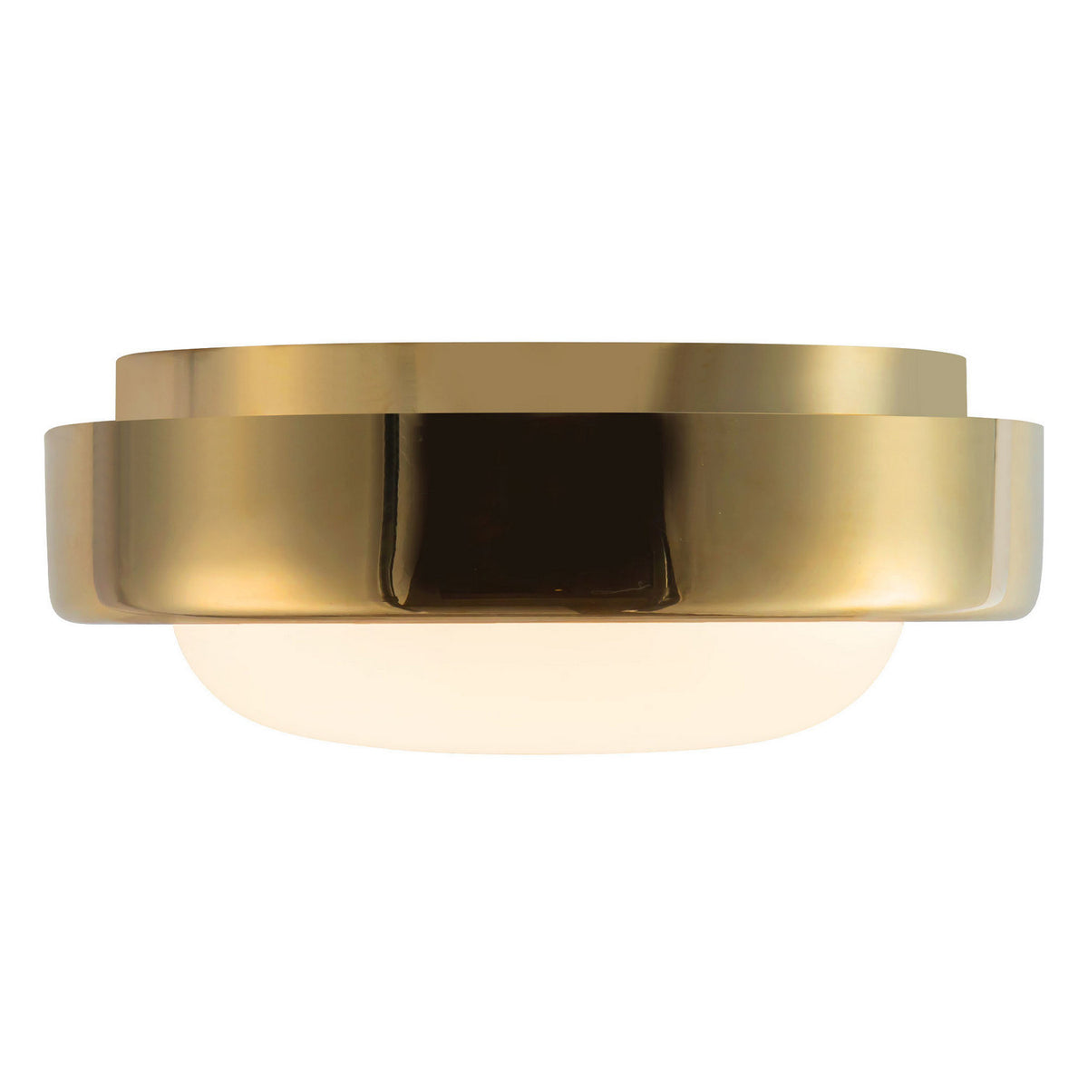 Plafonnier Pebble Laiton vintage – Kuzco Lighting