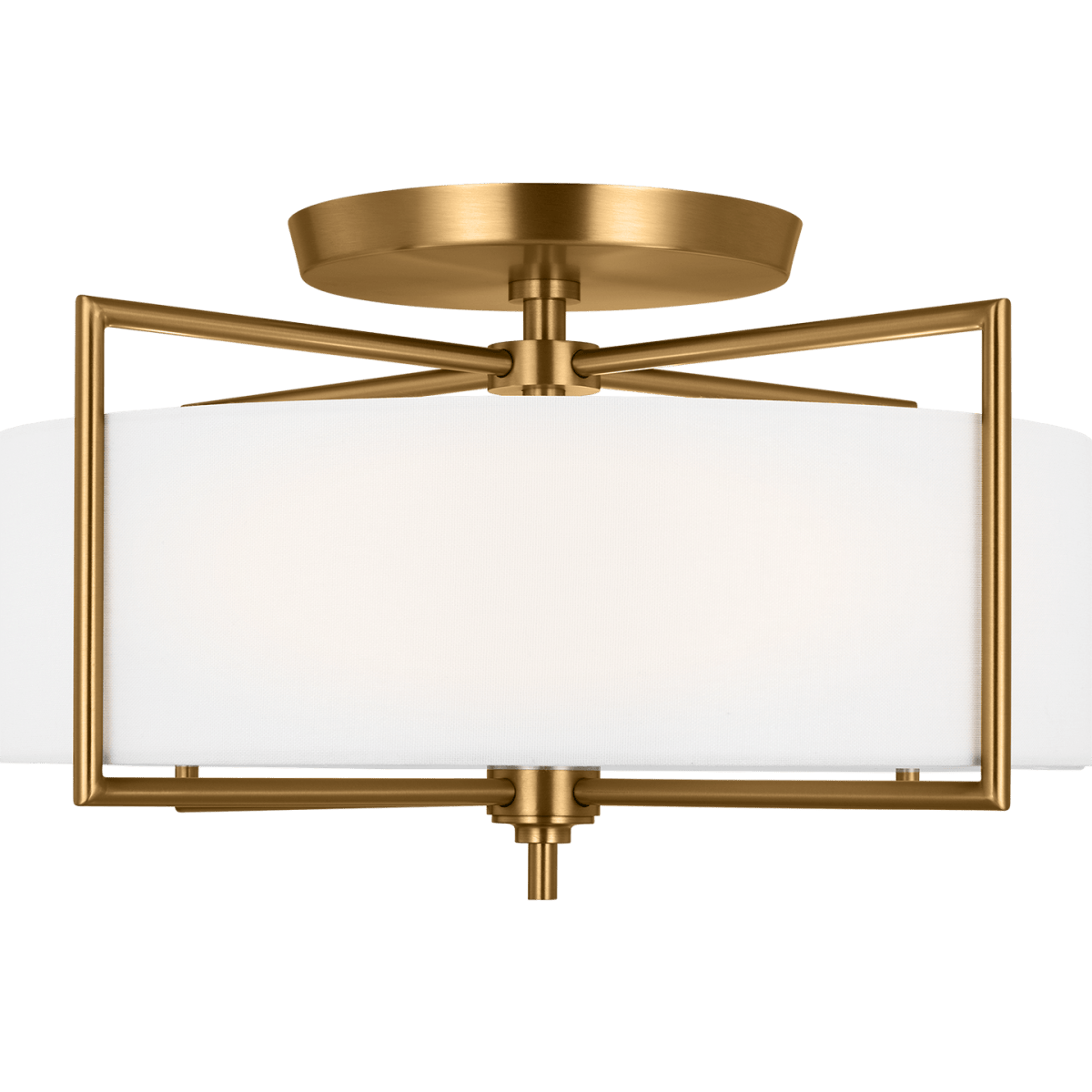 Plafonnier Perno - Laiton brûlé 20" by Visual Comfort Studio | Luminaires & cie