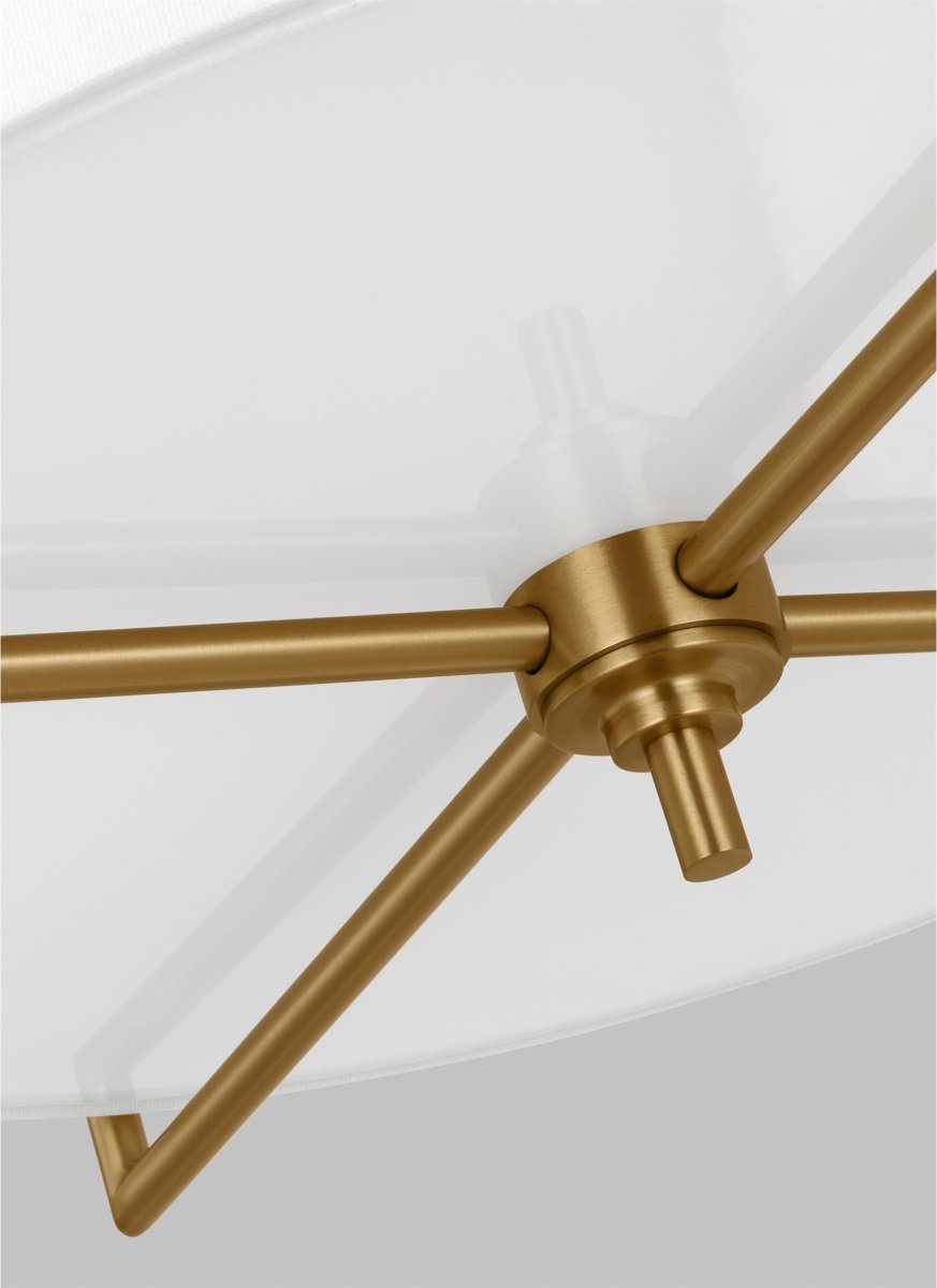 Plafonnier Perno - Laiton brûlé 20" by Visual Comfort Studio | Luminaires & cie