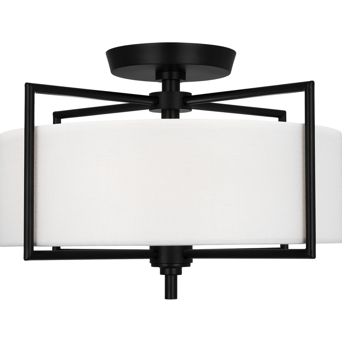 Plafonnier Perno - Fer vieille 15" by Visual Comfort Studio | Luminaires & cie