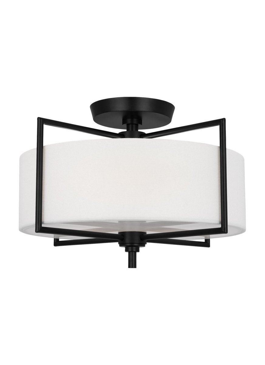 Plafonnier Perno - Fer vieille 15" by Visual Comfort Studio | Luminaires & cie