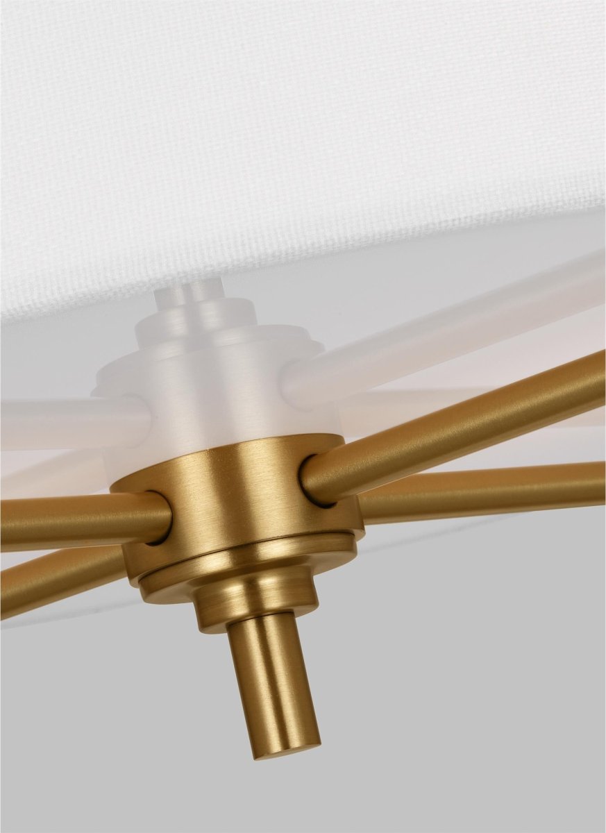 Plafonnier Perno - Laiton brûlé 15" by Visual Comfort Studio | Luminaires & cie