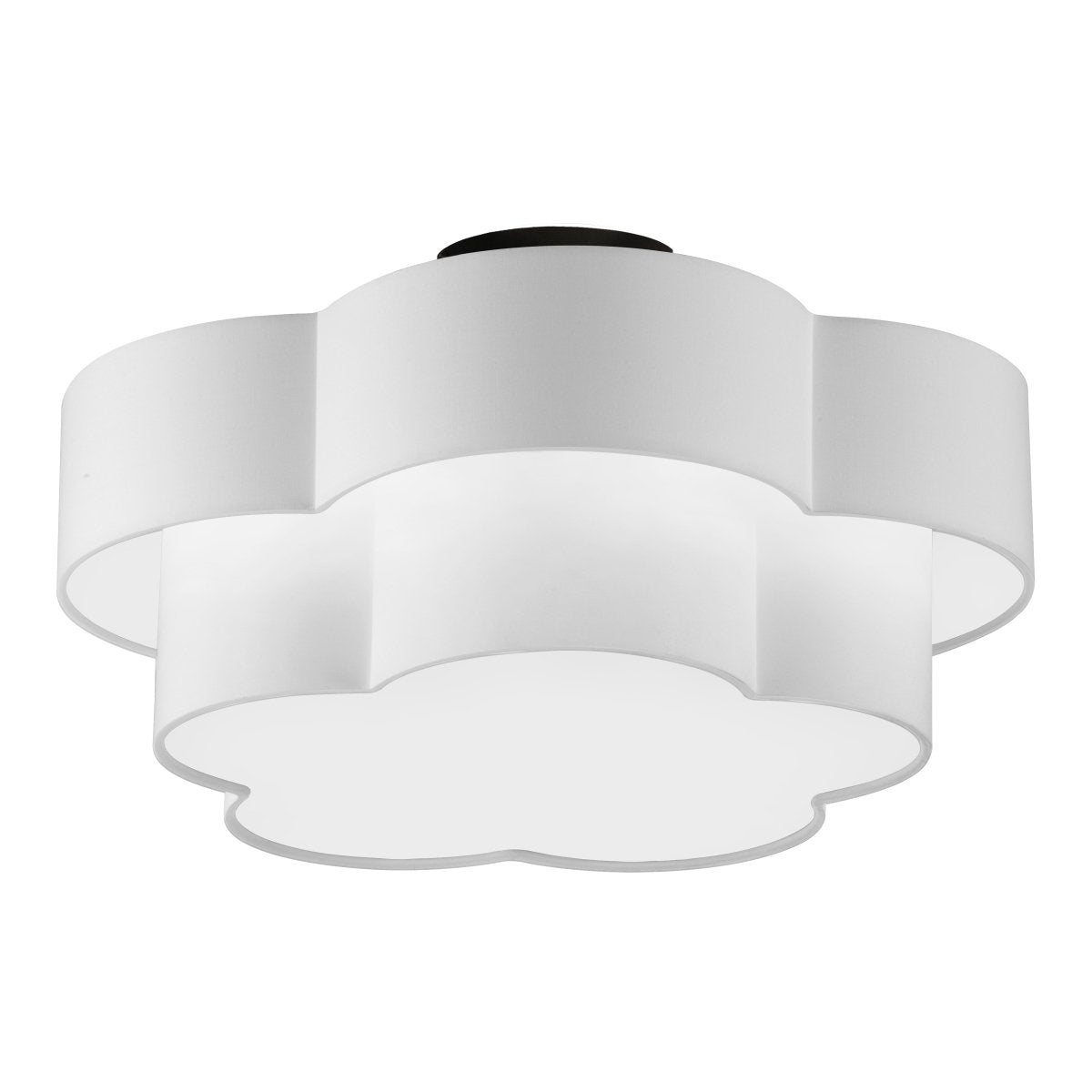 Plafonnier Phlox - Noir mat 20" by Dainolite | Luminaires & cie