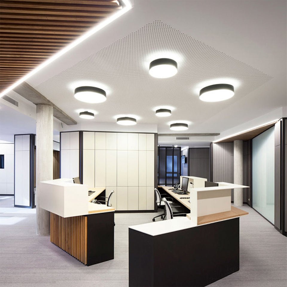 Plafonnier Plaff - on! - Plaff - on! 50 (19.7") DEL Intégré by Marset | Luminaires & cie