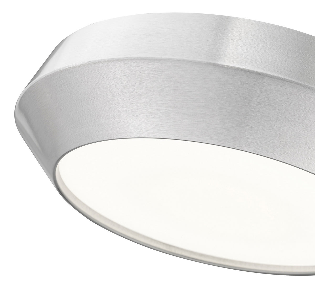 Plafonnier Quasars Nickel brossé, 12" – vue 3