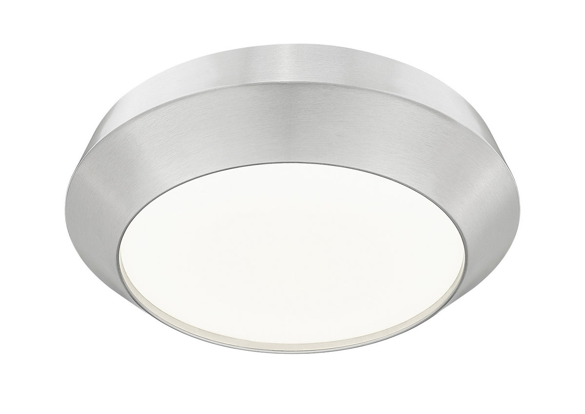 Plafonnier Quasars Nickel brossé, 12" – vue 4