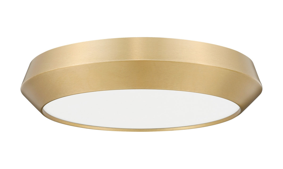 Plafonnier Quasars Or moderne, 16" – vue 3