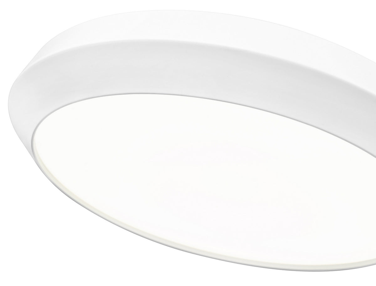 Plafonnier Quasars Blanc mat, 20" – vue 6