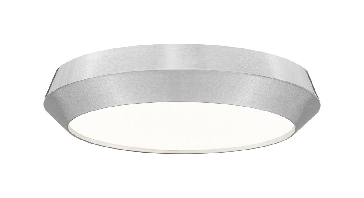 Plafonnier Quasars - Nickel brossé 16" by Z-Lite | Luminaires & cie