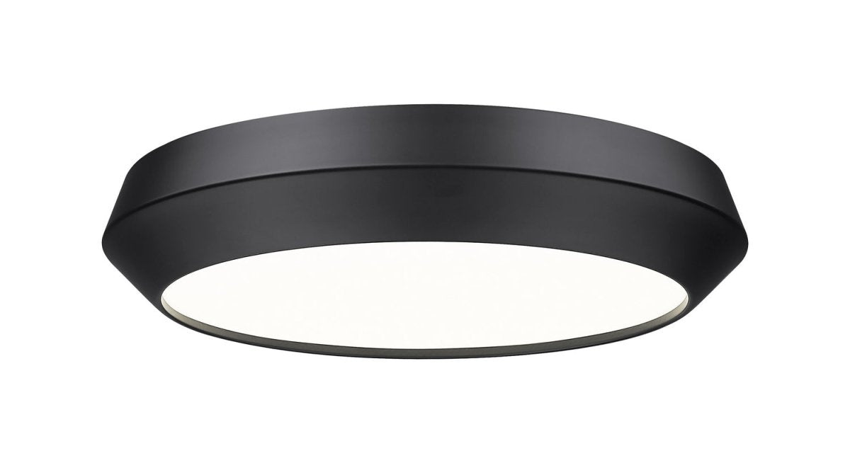 Plafonnier Quasars - Noir mat 16" by Z-Lite | Luminaires & cie