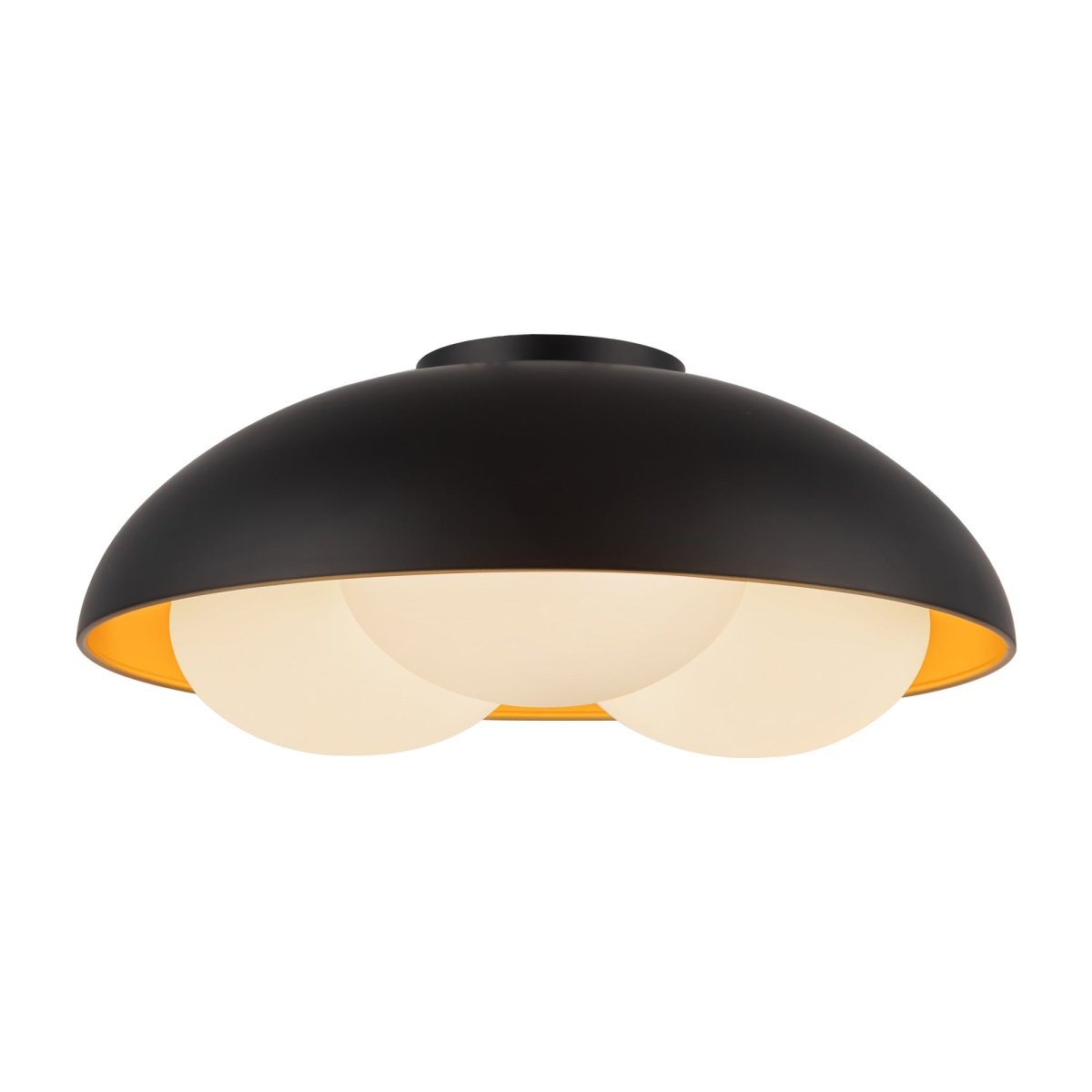 Plafonnier Robyn - Noir mat by Alora Lighting | Luminaires & cie