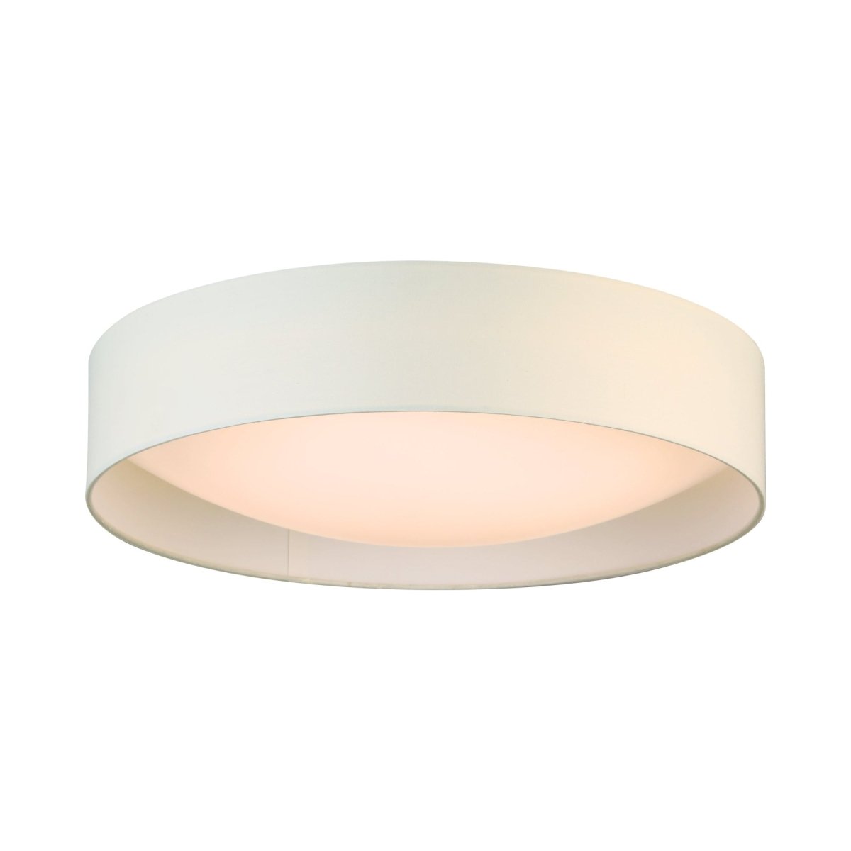 Plafonnier rond Orme - Noir et nickel brossé by Eglo | Luminaires & cie