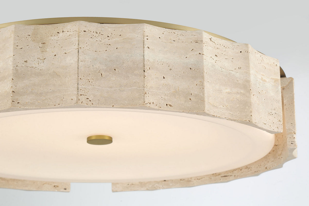 Plafonnier Roslington Or, 23 3/4" – vue 6