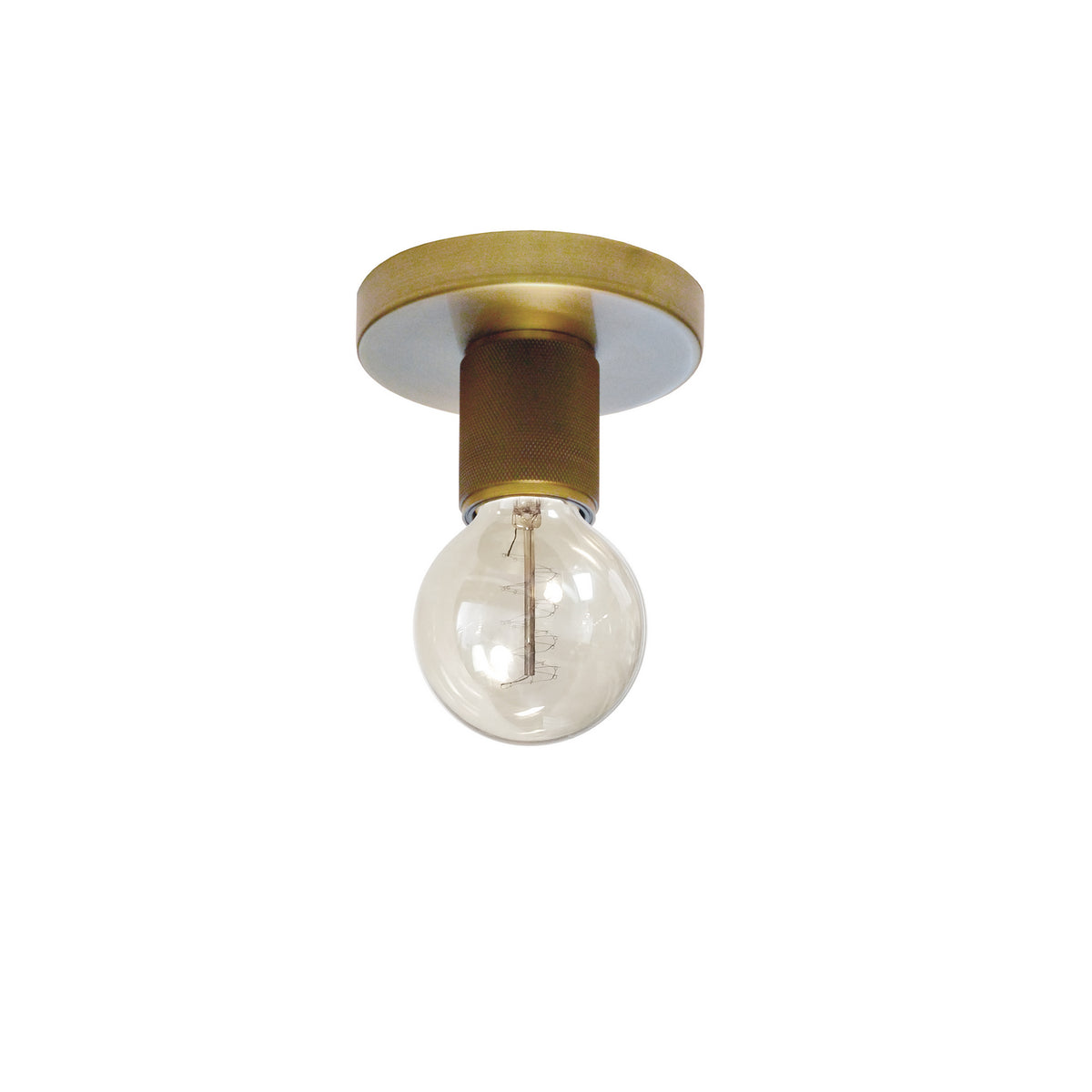 Plafonnier Roswell 4 3/4", Laiton vieilli – Dainolite