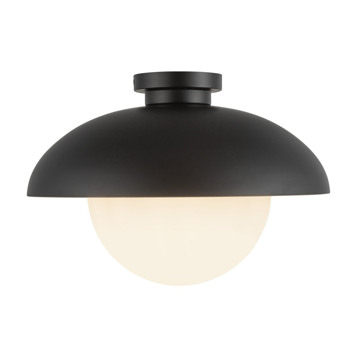Plafonnier Rubio - Noir mat 10 7/8" by Alora Lighting | Luminaires & cie