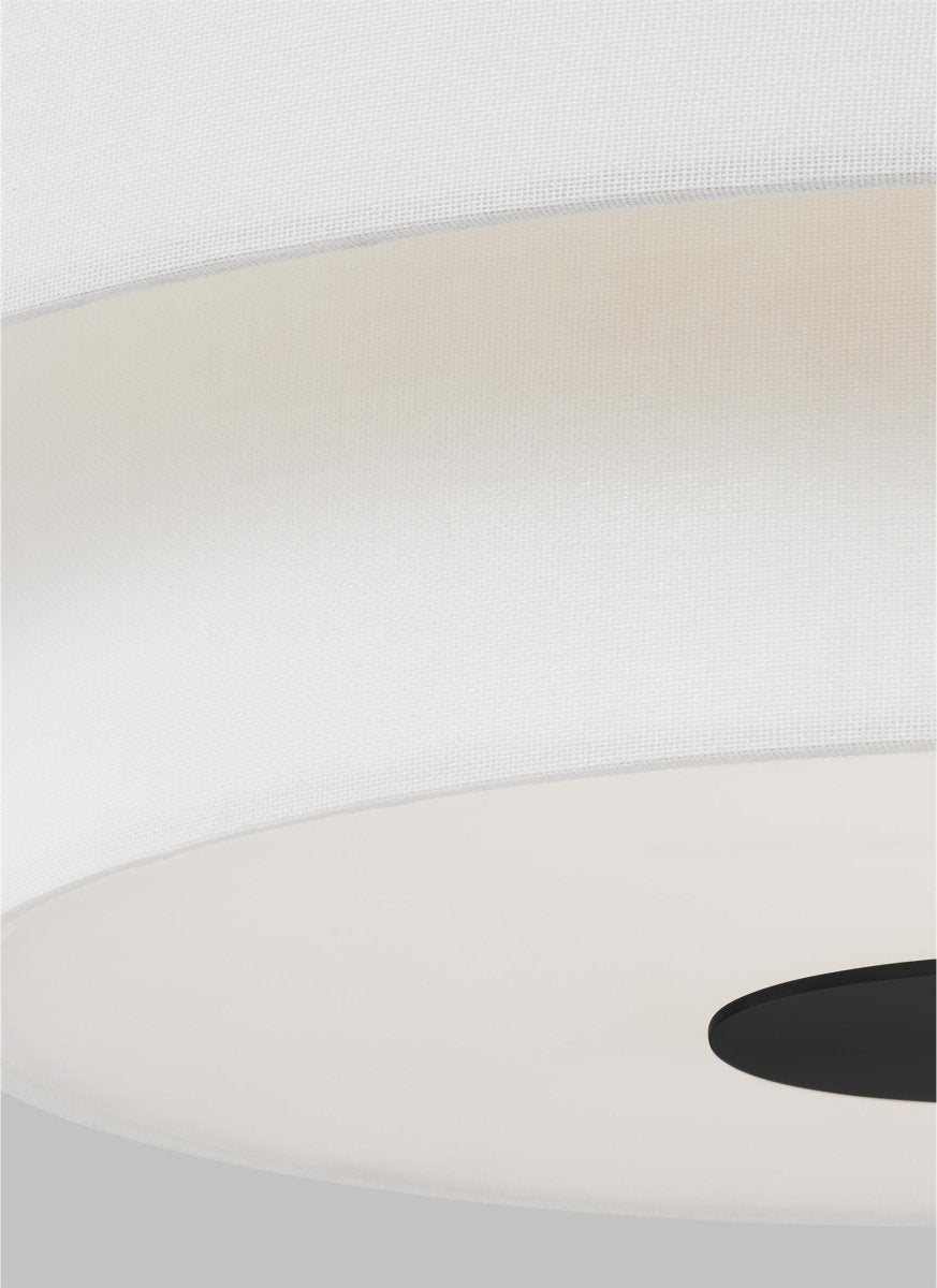 Plafonnier Sawyer - Nickel poli by Visual Comfort Studio | Luminaires & cie