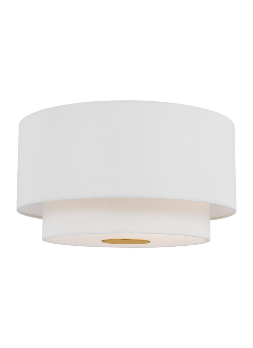 Plafonnier Sawyer - Nickel poli by Visual Comfort Studio | Luminaires & cie