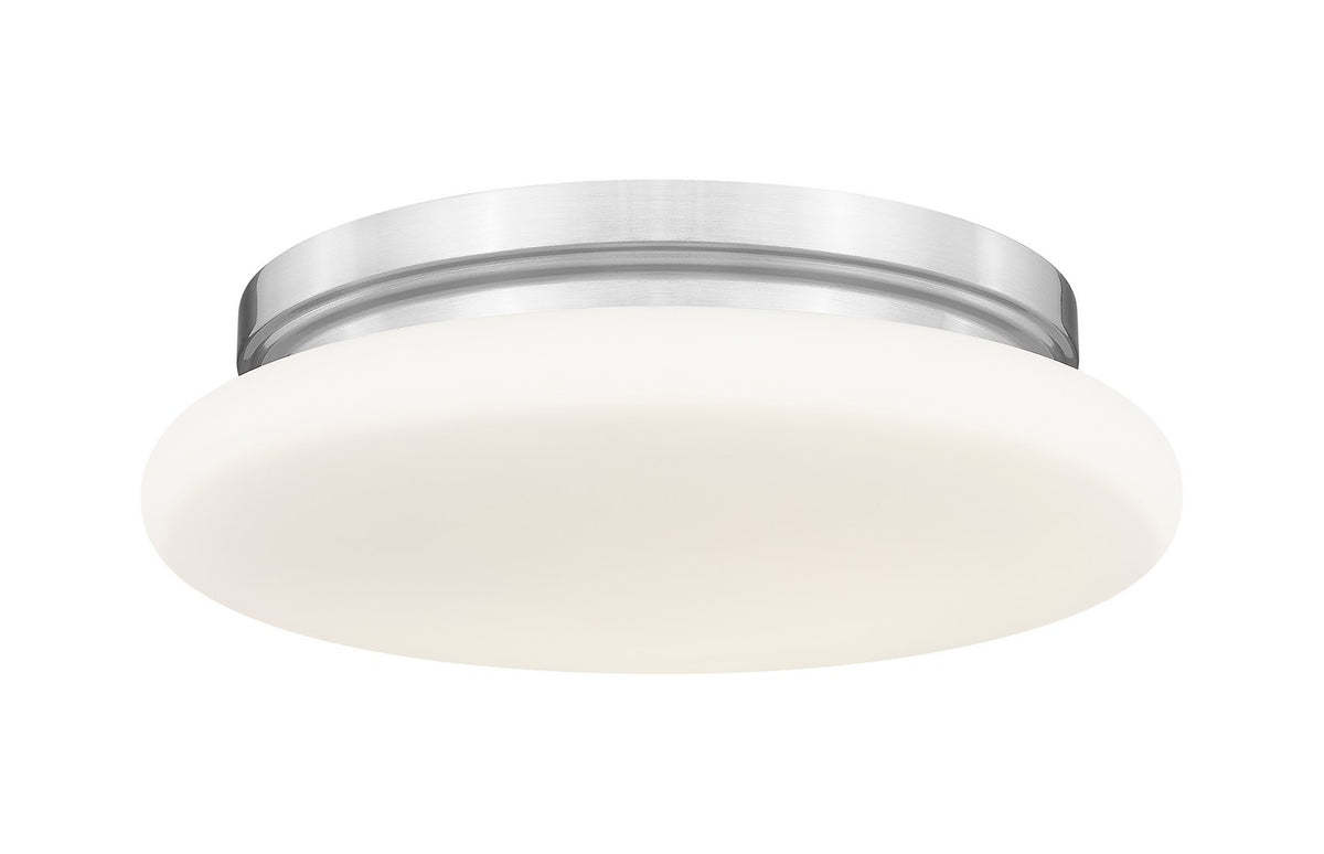 Plafonnier Soleil Nickel brossé, 12" – Z-Lite