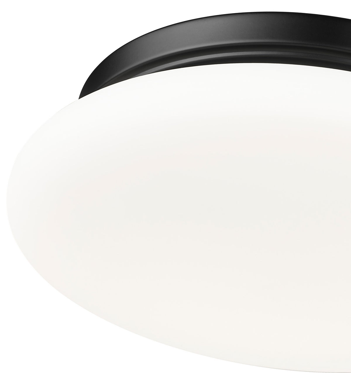 Plafonnier Soleil Noir mat, 12" – vue 2