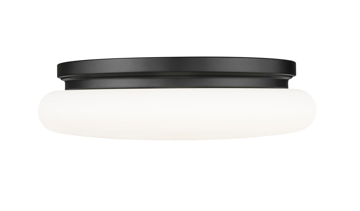 Plafonnier Soleil Noir mat, 16" – vue 2