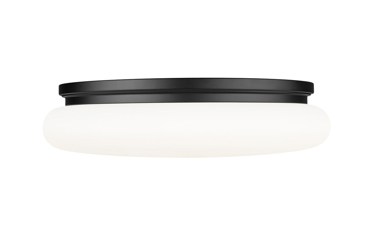 Plafonnier Soleil Noir mat, 20" – vue 5