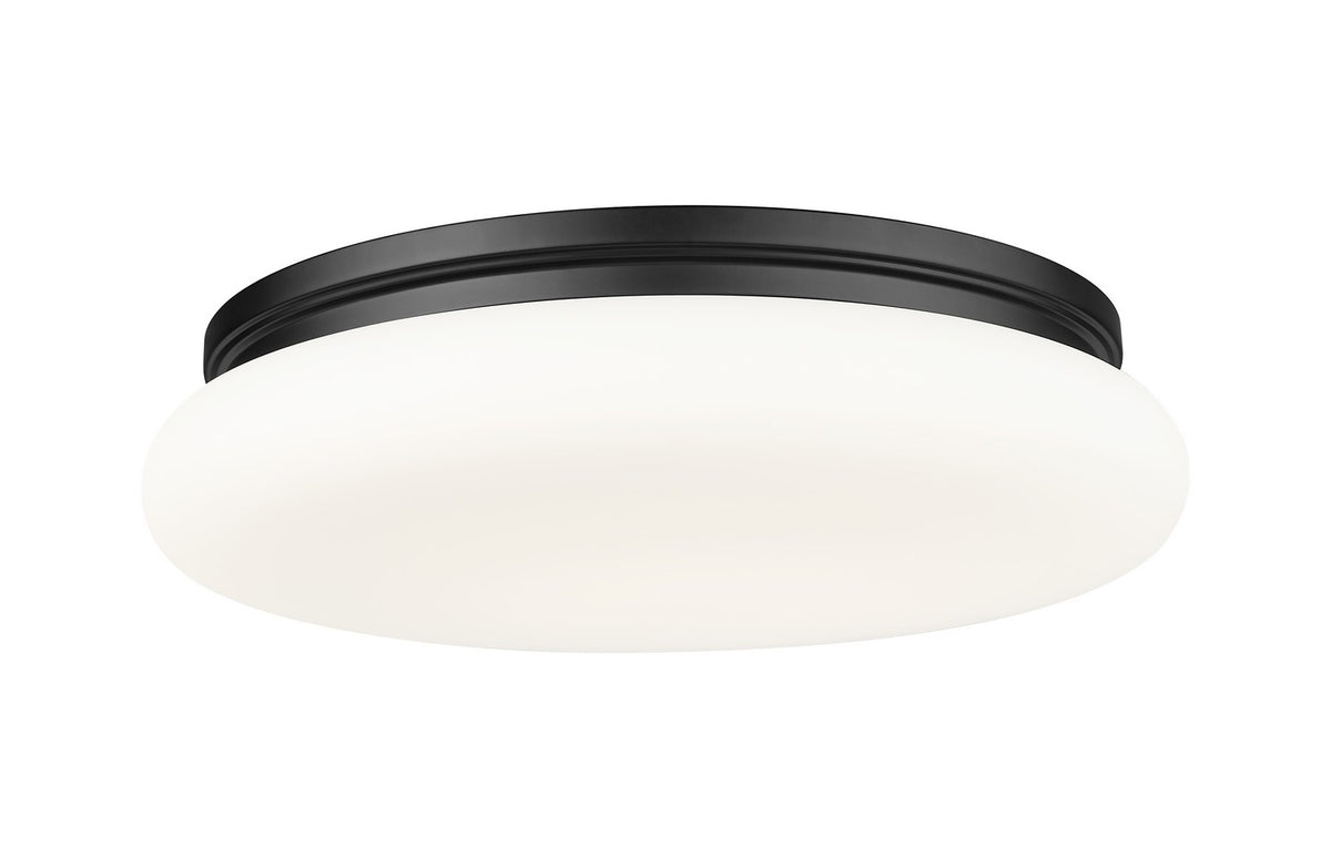 Plafonnier Soleil Noir mat, 20" – Z-Lite