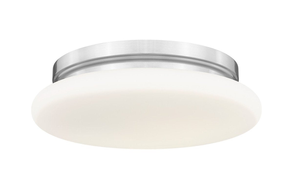 Plafonnier Soleil - Nickel brossé 12" by Z-Lite | Luminaires & cie