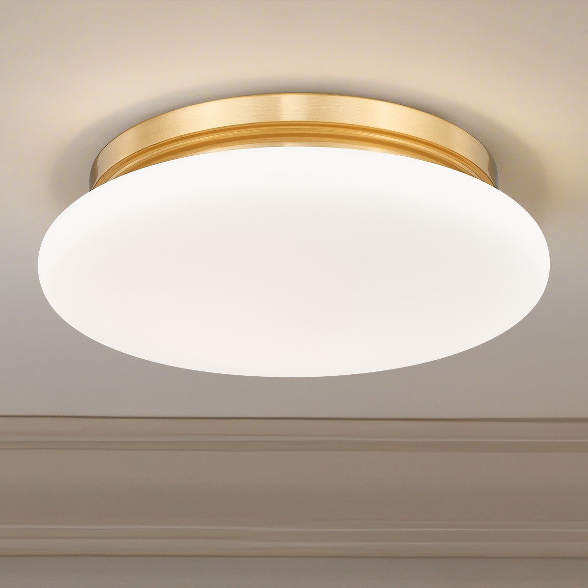 Plafonnier Soleil - Or moderne 20" by Z-Lite | Luminaires & cie