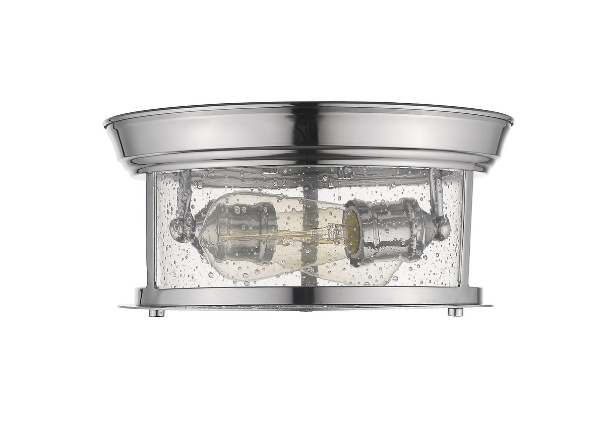 Plafonnier Sonna Chrome, Grené transparent, 11" – vue 4