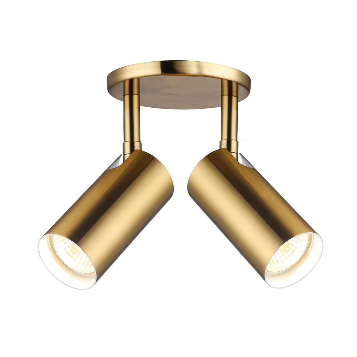 Plafonnier Stanly Laiton vieilli – vue 2