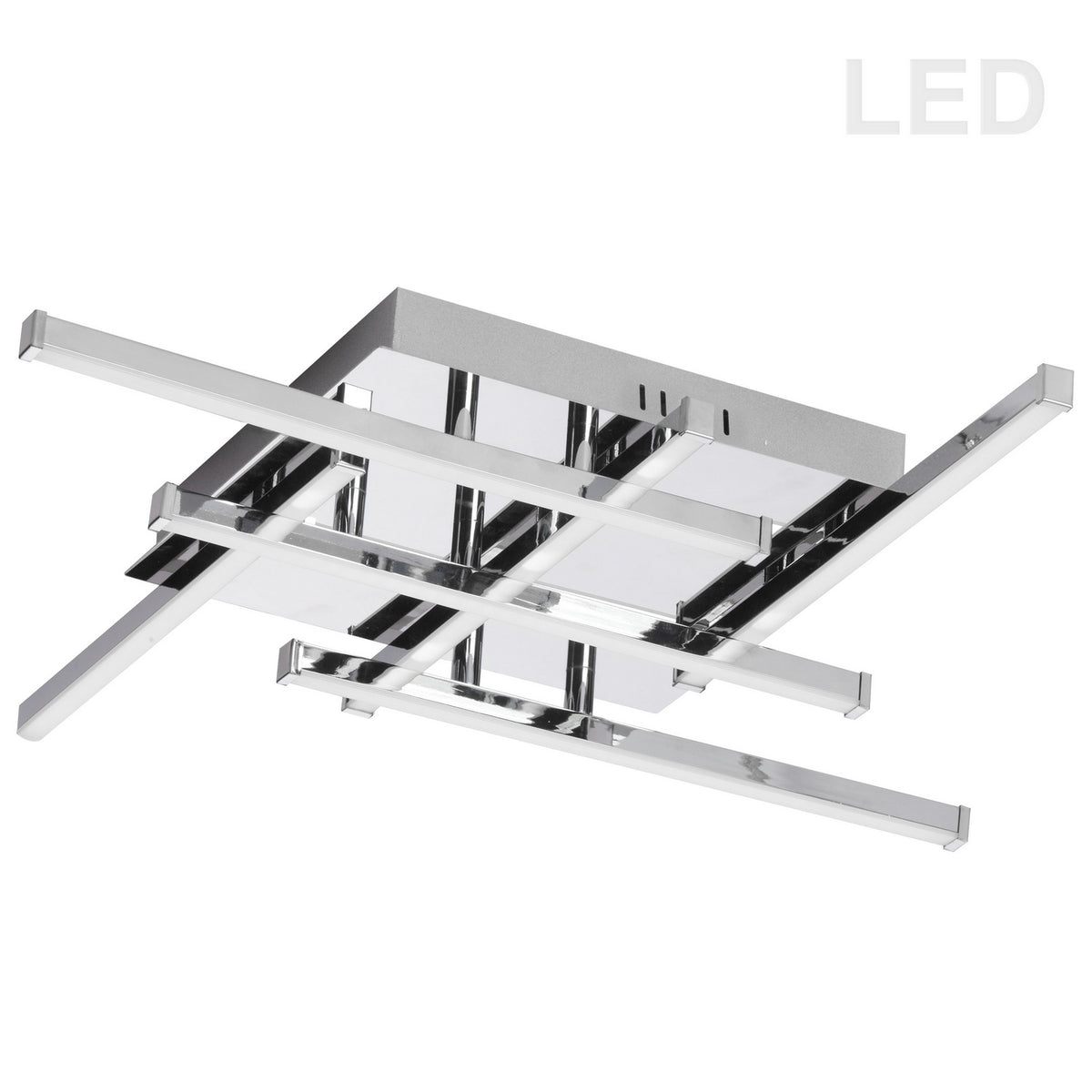 Plafonnier Summit 20", Chrome poli – Dainolite