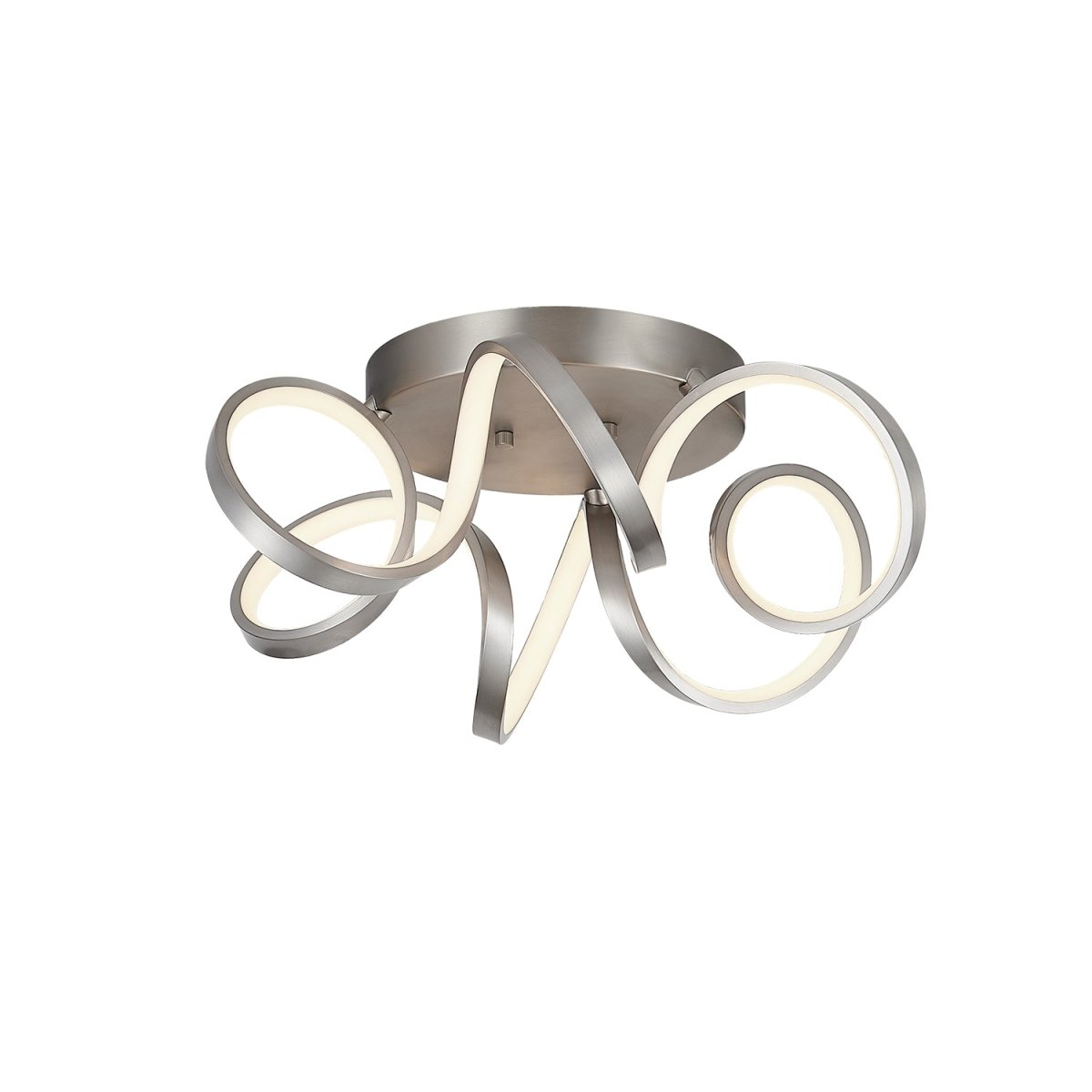 Plafonnier Synergy - Argent antique by Kuzco Lighting | Luminaires & cie