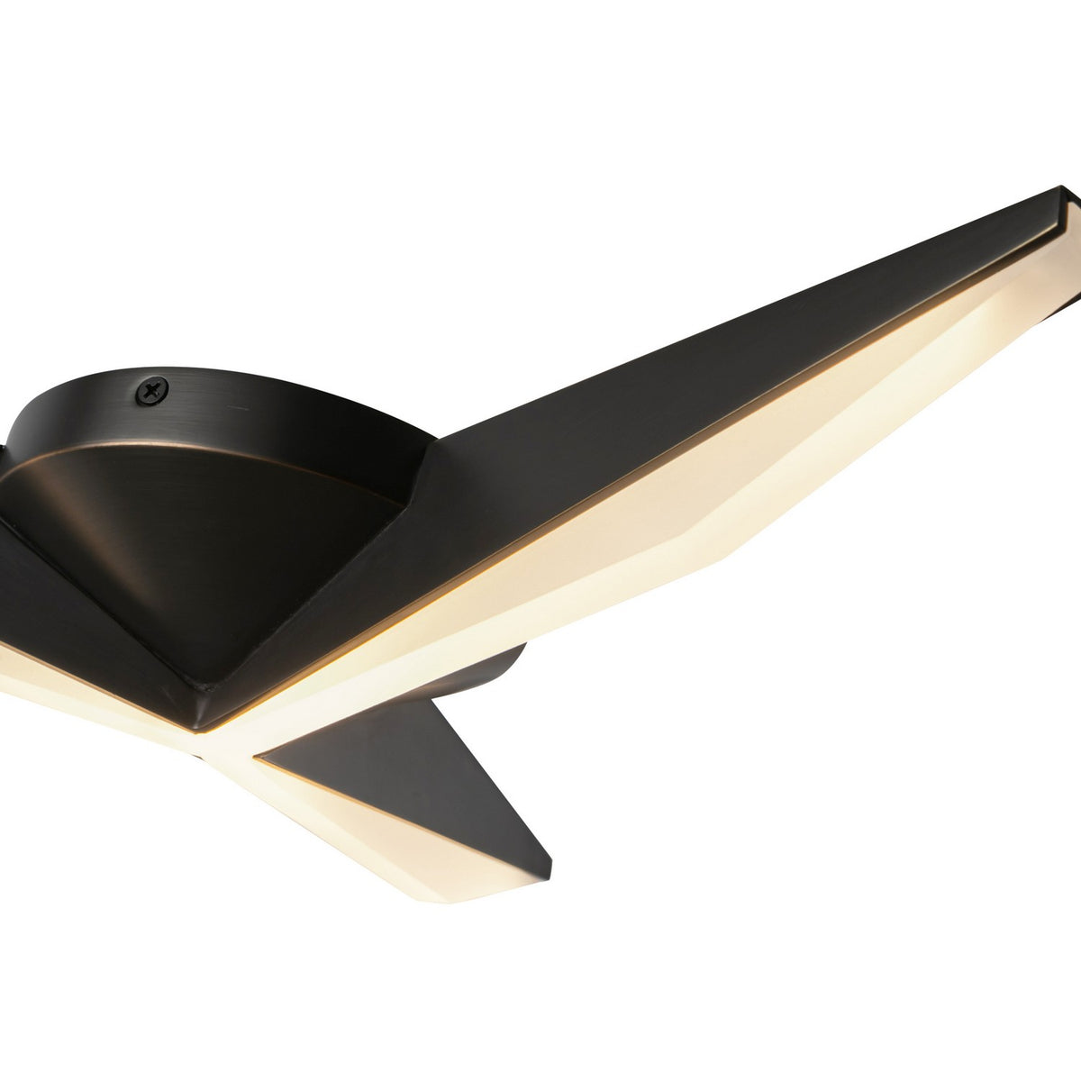 Plafonnier Tachi Bronze urbain, 18 1/8" – vue 3