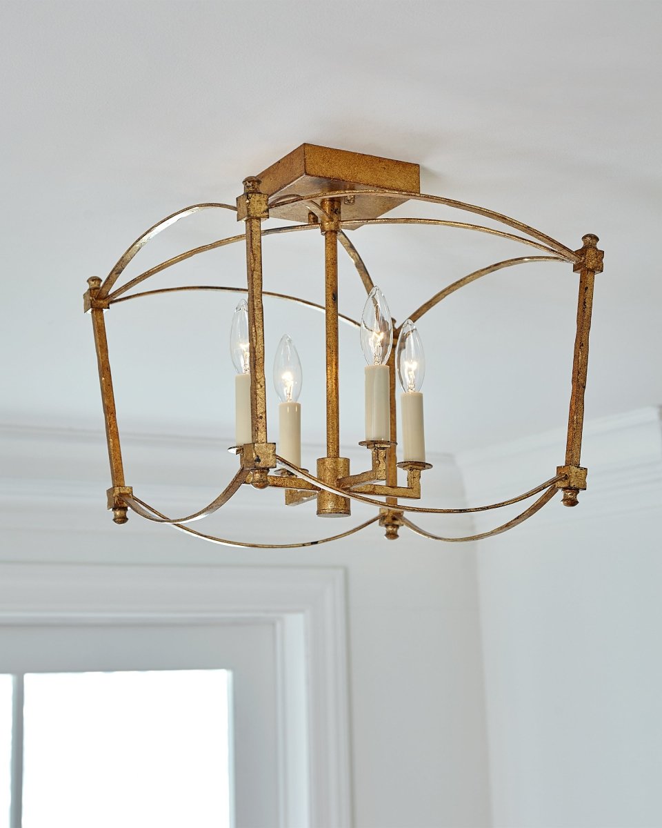 Plafonnier Thayer - Gild antique by Visual Comfort Studio | Luminaires & cie
