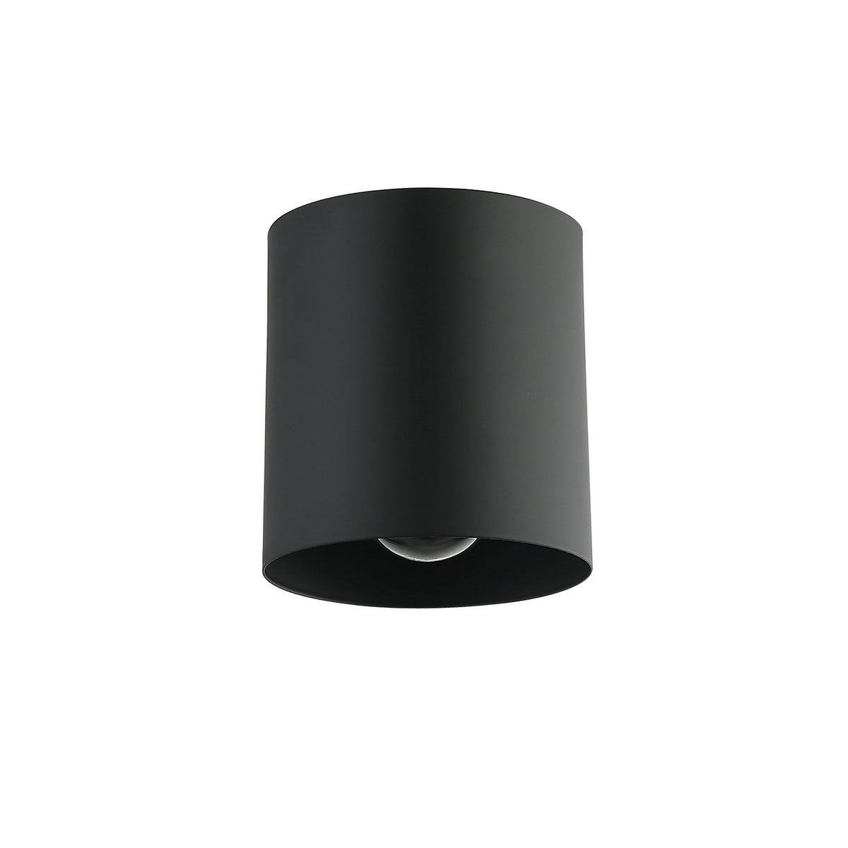 Plafonnier Theron G25, Noir / Noir mat – Dainolite