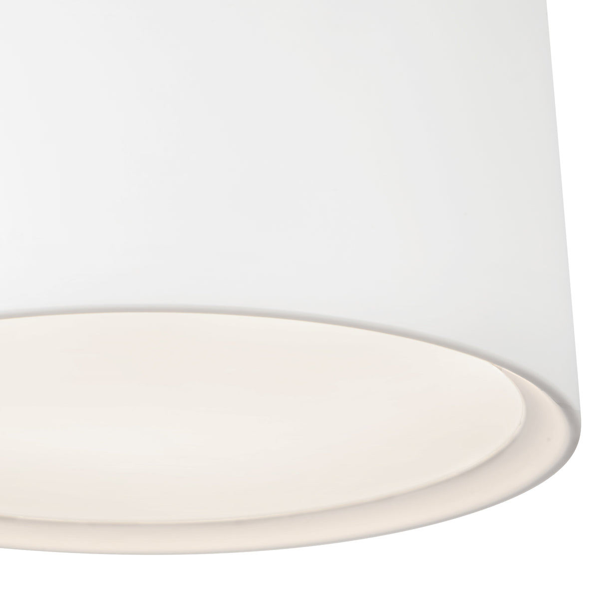 Plafonnier Uma Blanc, 15 1/8", 11 1/8" – vue 5