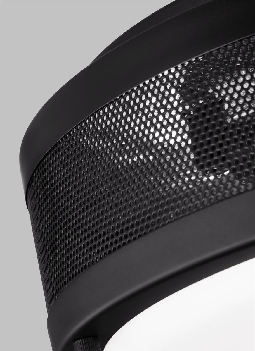 Plafonnier Vander - Noir de minuit Ampoules non - incluses by Visual Comfort Studio | Luminaires & cie