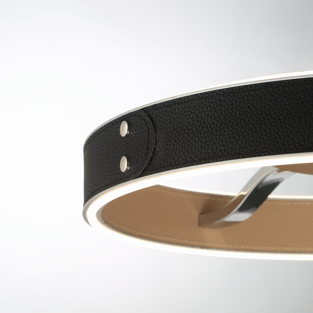 Plafonnier Verdura Noir mat – vue 4