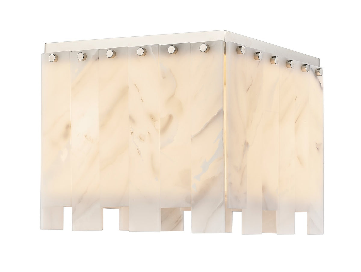 Plafonnier Viviana Nickel poli, 13 1/4" – Z-Lite