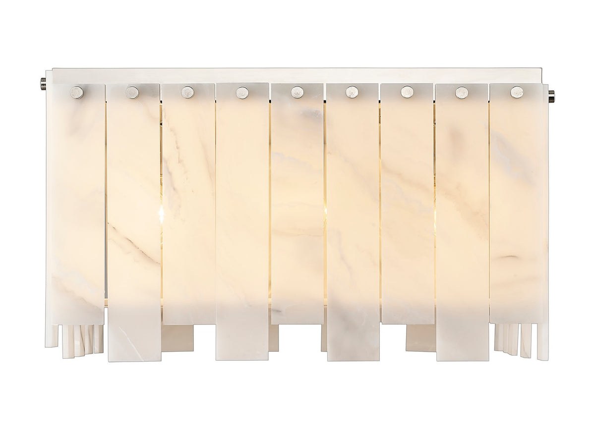 Plafonnier Viviana Nickel poli, 19 1/2" – vue 3