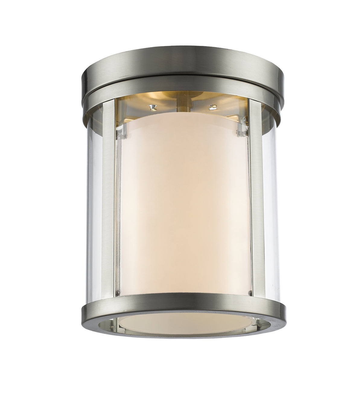 Plafonnier Willow Nickel brossé, 9" – Z-Lite